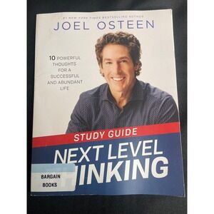 Joel Osteen Next Level Thinking Study Guide Companion Book 2018